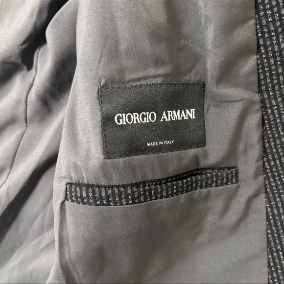 Giorgio Armani Men’s Virgin Wool Coat Sz 54R - Picture 13 of 16